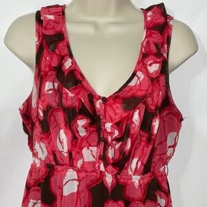 Merona, Red floral dress, size Medium